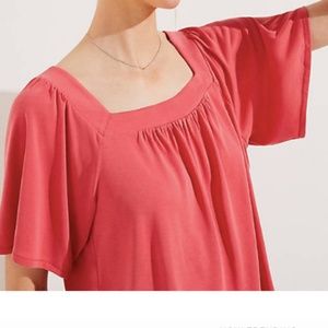 LOFT Square Neck Top